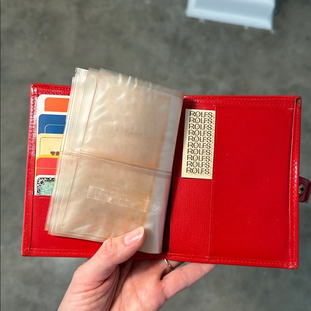 Vintage Rolfs Cowhide Wallet - Picture 9 of 12